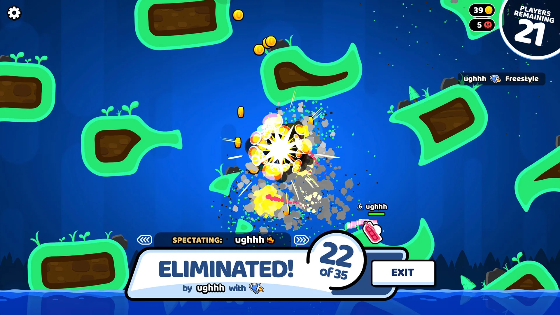 Rocket Bot Royale screenshot 1