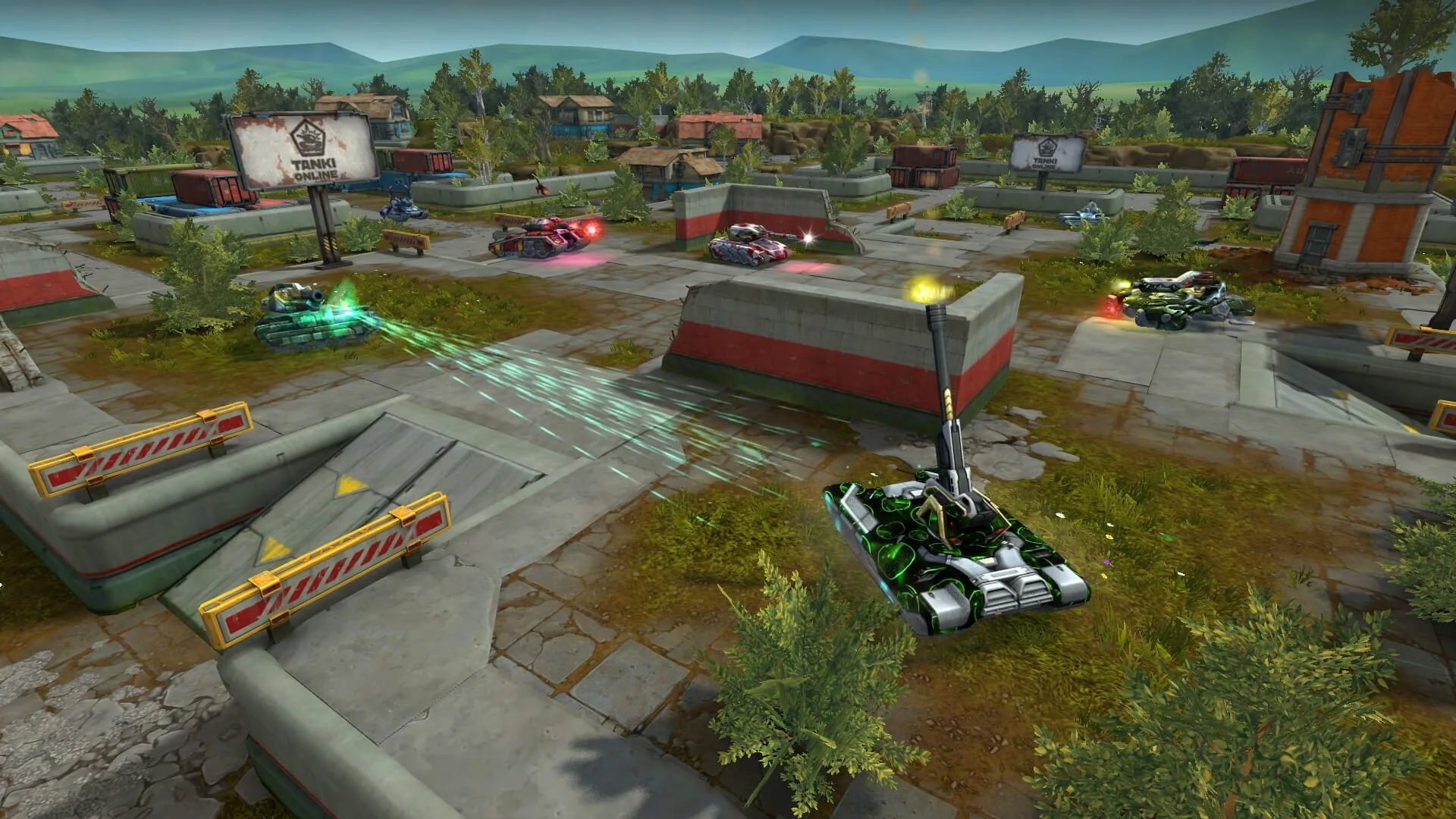 Tanki Online key art