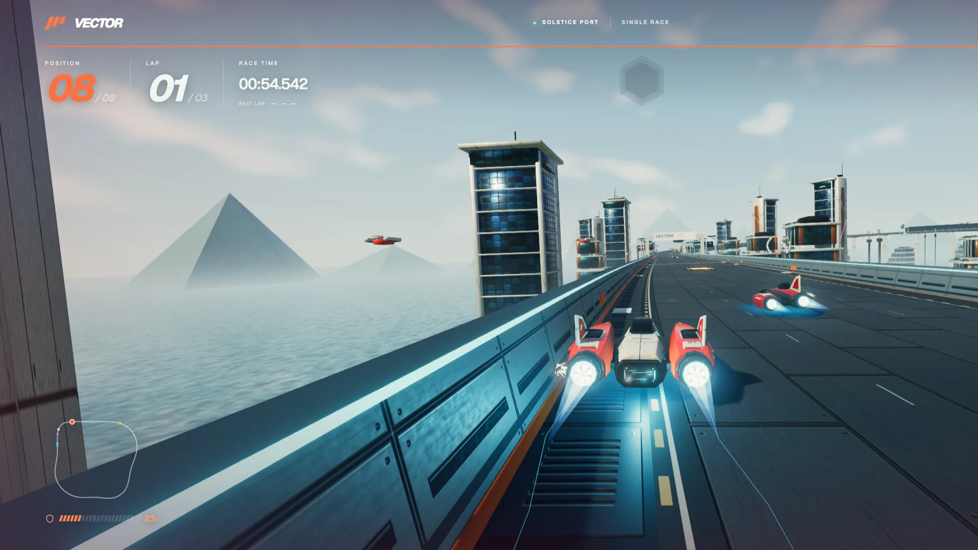 VECTOR: Anti-Gravity Racing screenshot 5