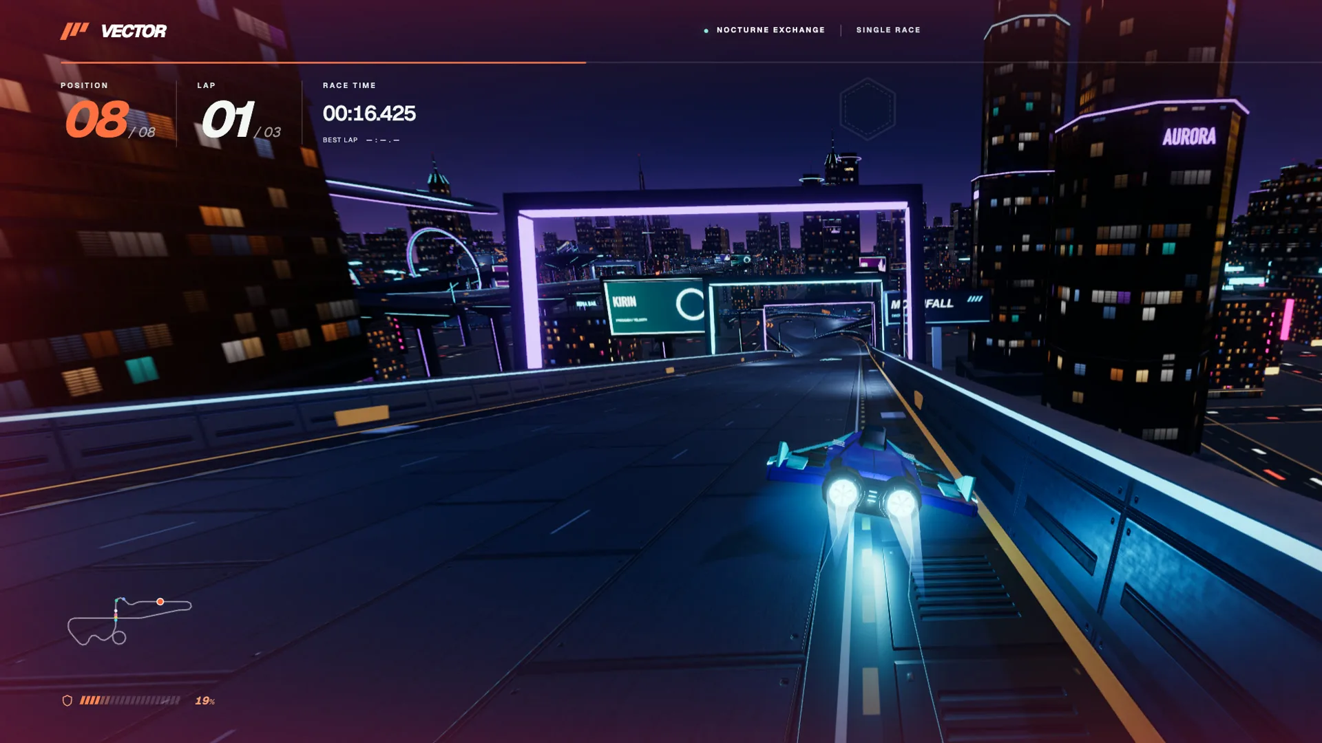 VECTOR: Anti-Gravity Racing screenshot 6