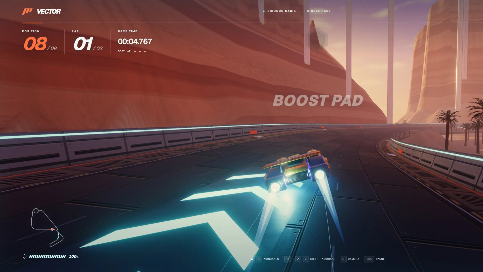 VECTOR: Anti-Gravity Racing screenshot 7