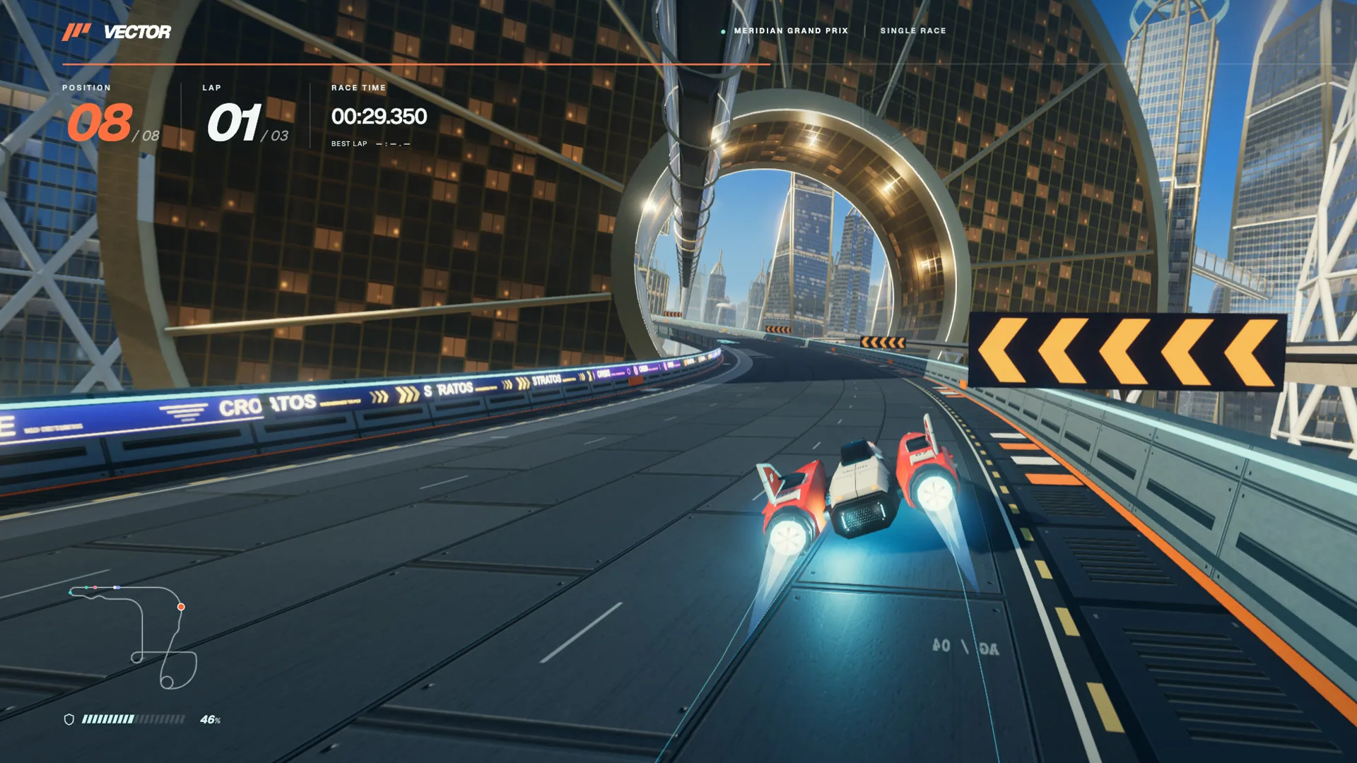 VECTOR: Anti-Gravity Racing screenshot 8