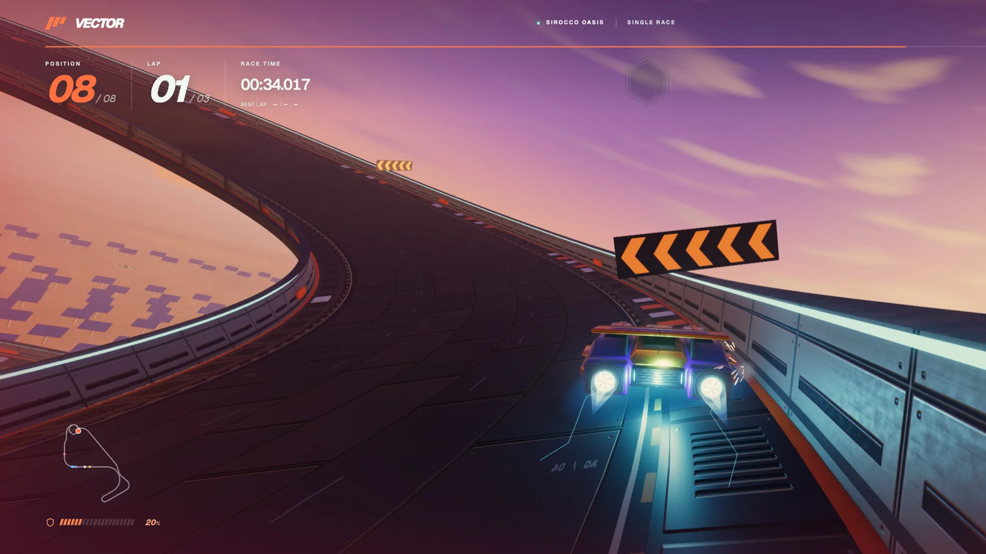 VECTOR: Anti-Gravity Racing screenshot 3