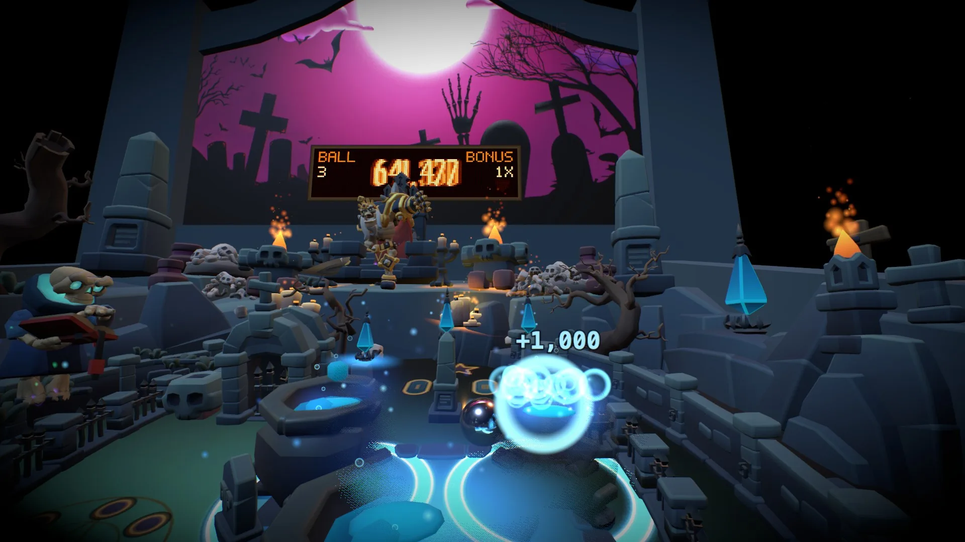 Graveyard Pinball screenshot 2